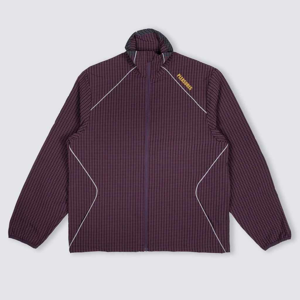 Pleasures Neutron Track Jacket 'Eggplant'