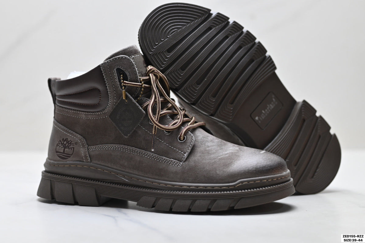 Timberland Dark Brown Leather Mid Outdoor Boot