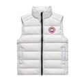 Canada Goose White Quilted Puffer Vest