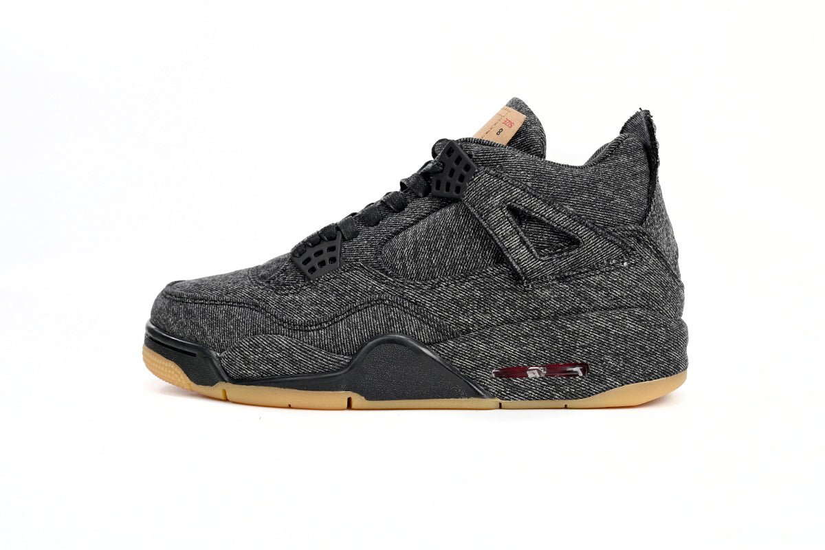 Jordan 4 Black Denim Reps Sneakers AQ9103-001