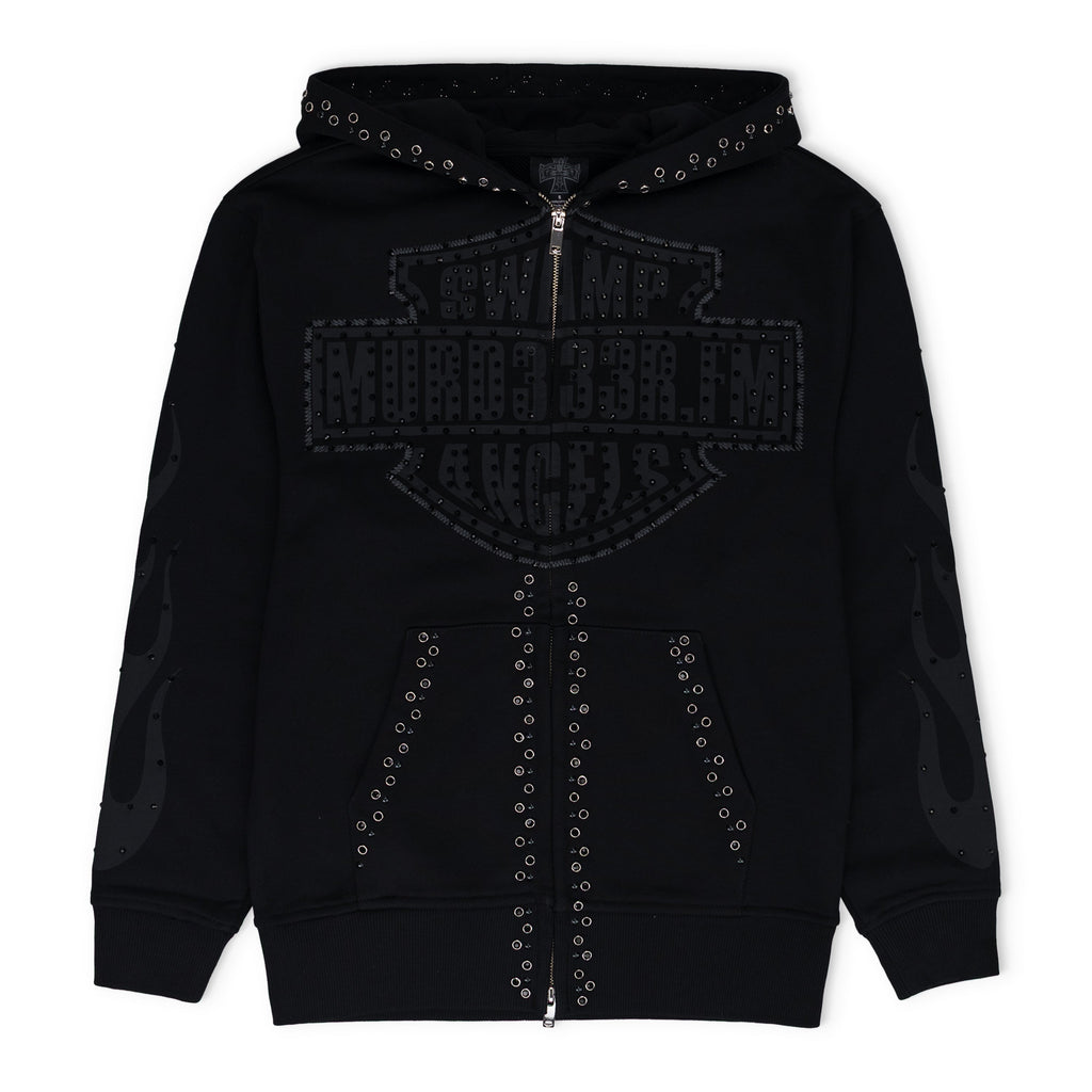 Black Chop333r Hoodie