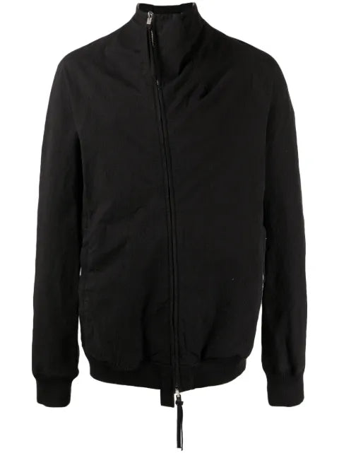 Boris Bidjan Saberi high-neck zipped cotton jacket