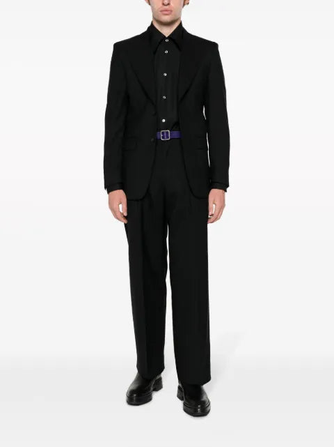 Sunflower single-breasted wool blazer