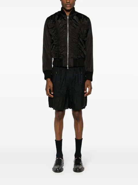 Simone Rocha ruched bomber jacket