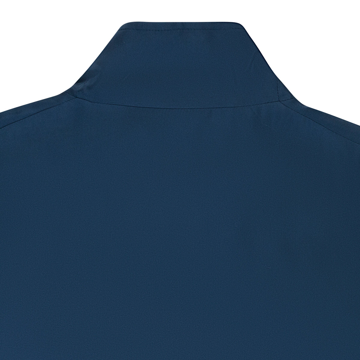 NAVY SILK TRACK JACKET