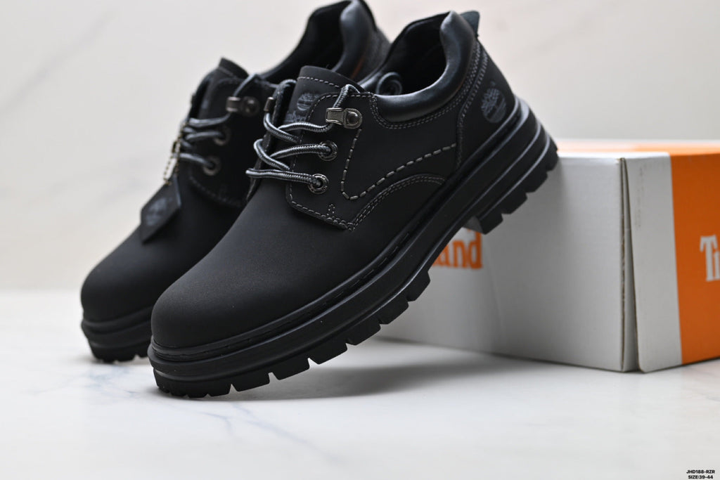 Timberland Black Premium Leather Oxford