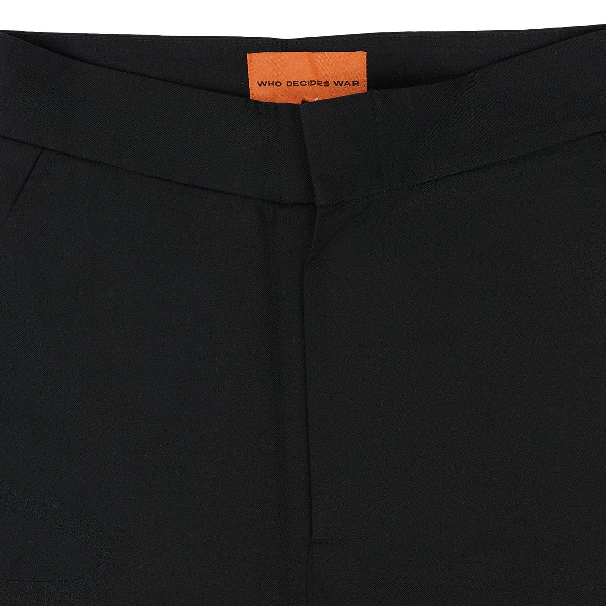 BLACK LA PLUME TROUSERS