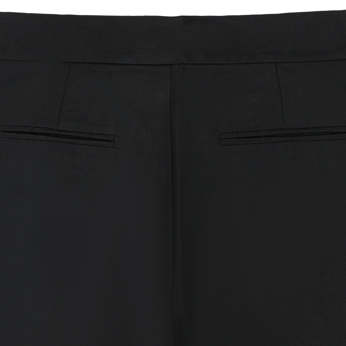 BLACK LA PLUME TROUSERS