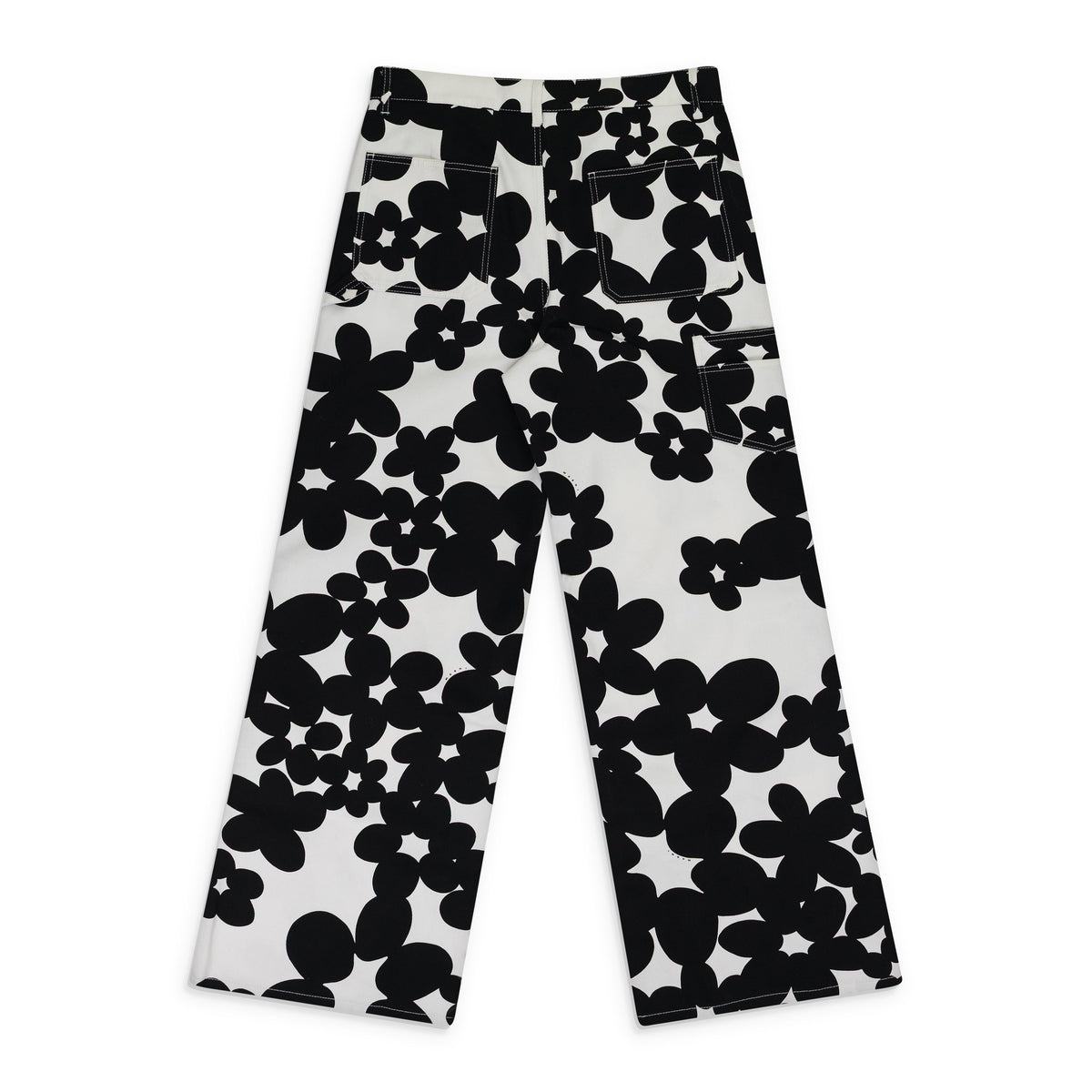 Multicolor Dillies Printed Trousers