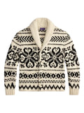 Ralph Lauren Purple Label shawl-collar jacquard cardigan