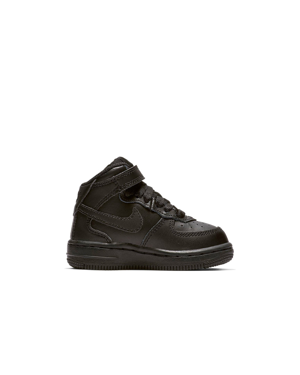 Toddler's Nike Air Force 1 Mid Black/Black (314197 004)