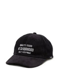 Neighborhood corduroy baseball cap with embroidery