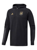 adidas logo-detail hoodie