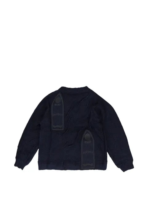 Who Decides War gathered sweatshirt