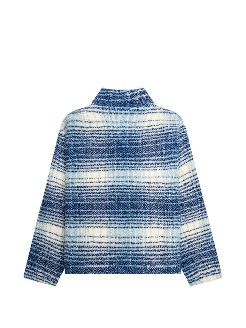 Honor The Gift plaid zipped jacket