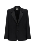Saint Laurent grain de poudre wool blazer