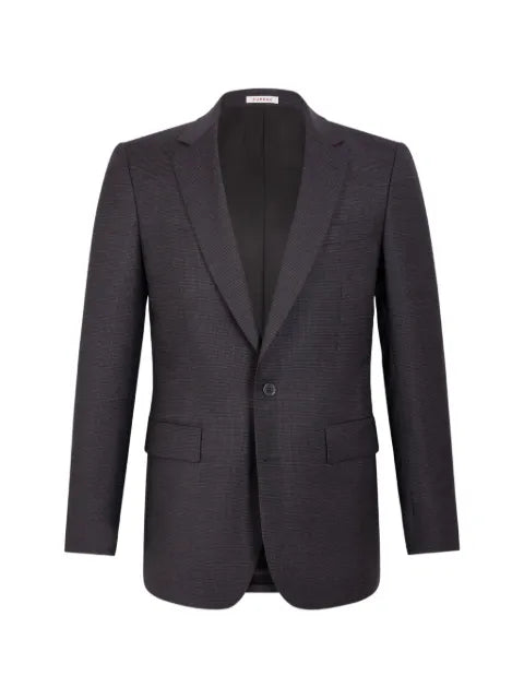 FURSAC checked-pattern wool blazer
