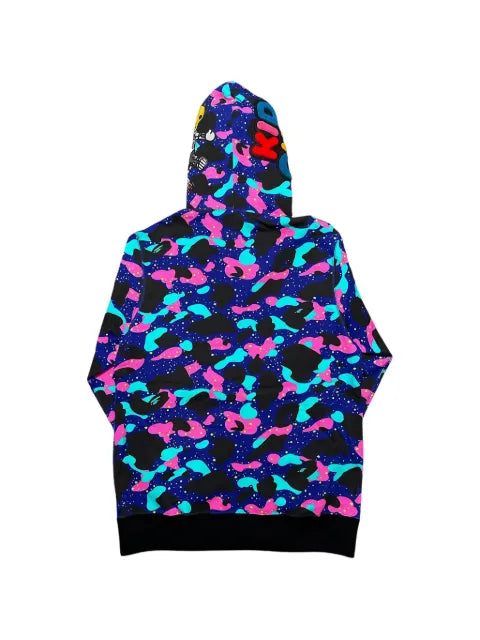 A BATHING APE® x Kid Cudi Shark camouflage-print hoodie