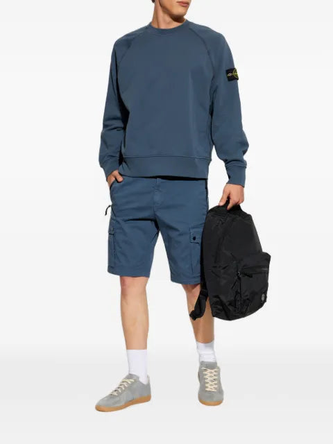 Stone Island raglan sleeves comfort-fit crewneck sweater
