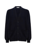 Laneus button-fastening knitted cardigan