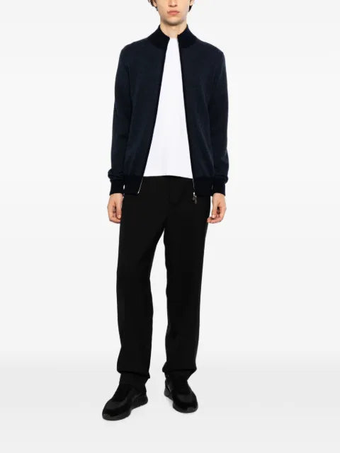 N.Peal Knightsbridge zip-up cardigan