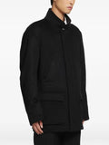 Lardini high-neck field jacket