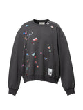 Maison MIHARA YASUHIRO kids sticker printed sweatshirt