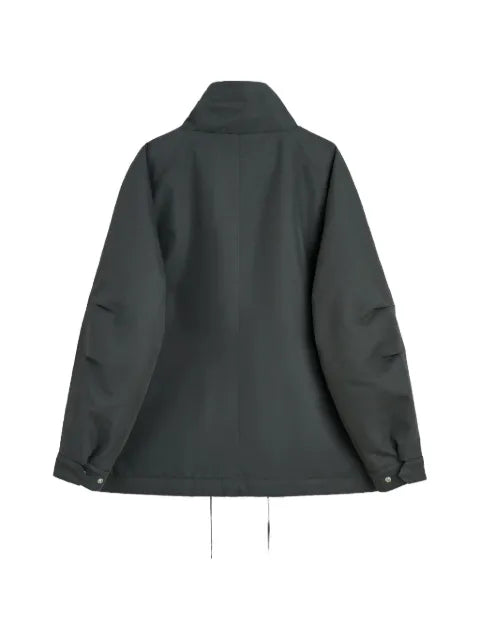 Sunflower high-neck flap-pocket jacket