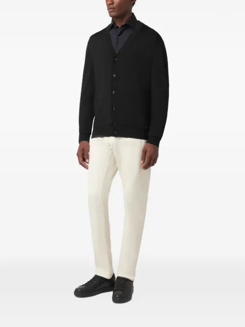 Paul & Shark button-up merino wool cardigan