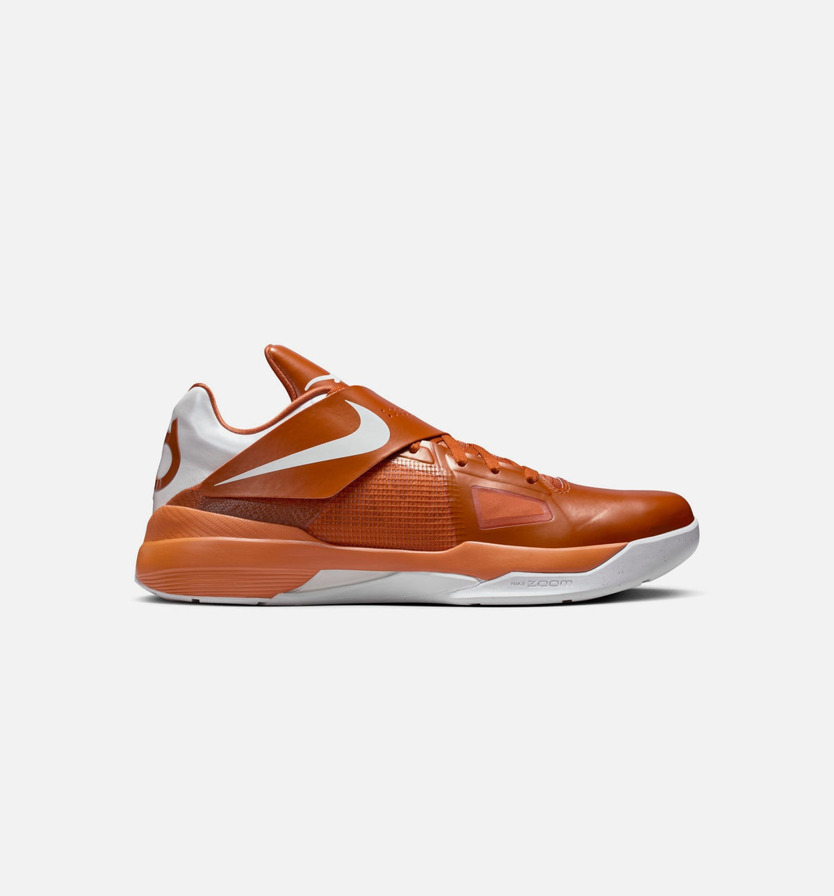 Zoom KD 4 Texas Longhorns Men's Lifestyle Shoe – Desert Orange/White