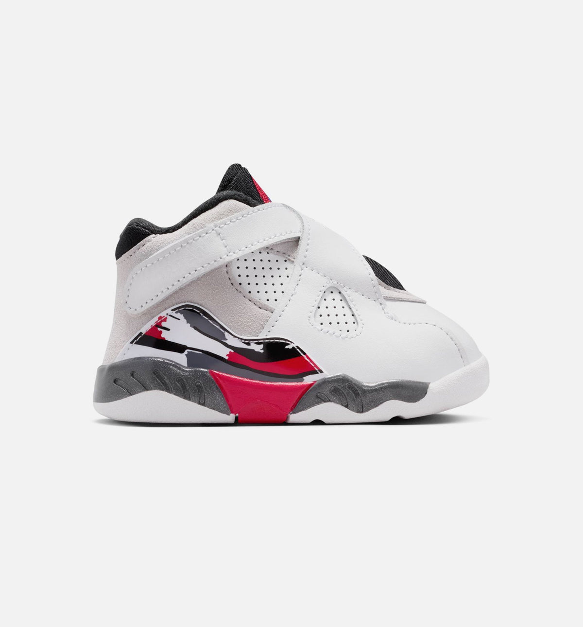 Air Jordan 8 Retro White & True Red Infant & Toddler Lifestyle Shoe