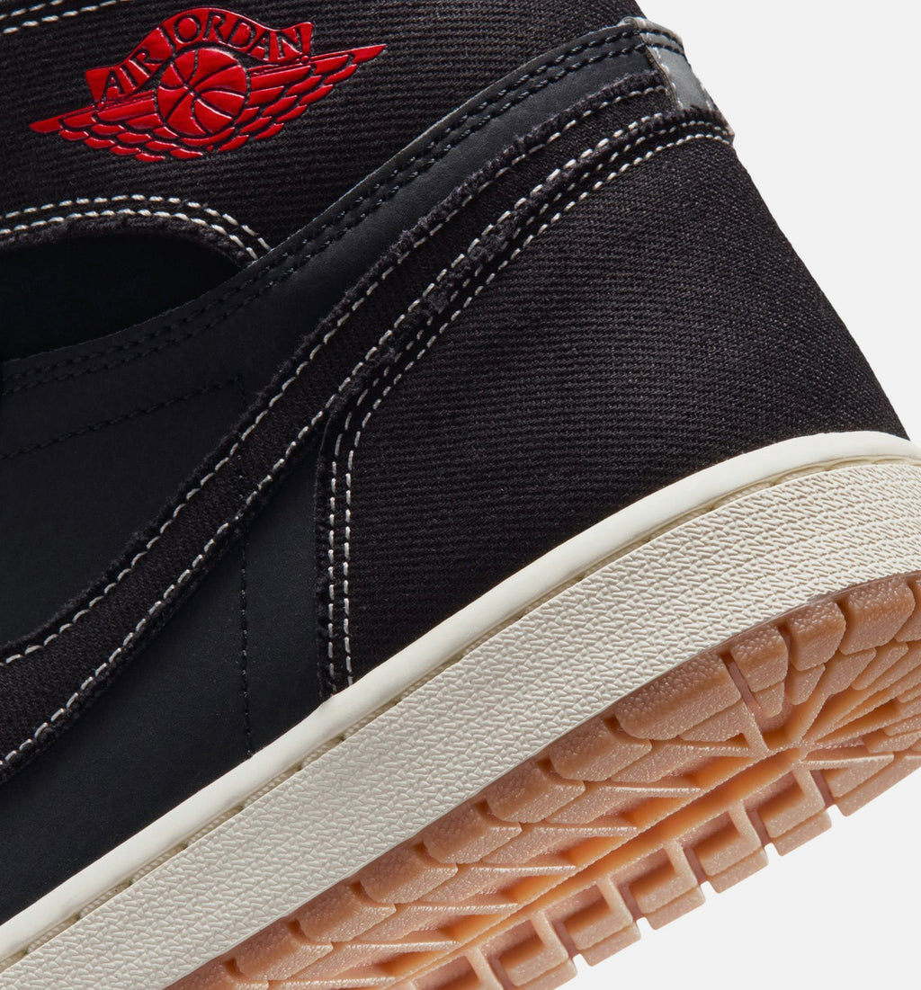 Air Jordan 1 Retro High OG Flight Club Men's Sneakers - Black / University Red / Sail / Gum Brown