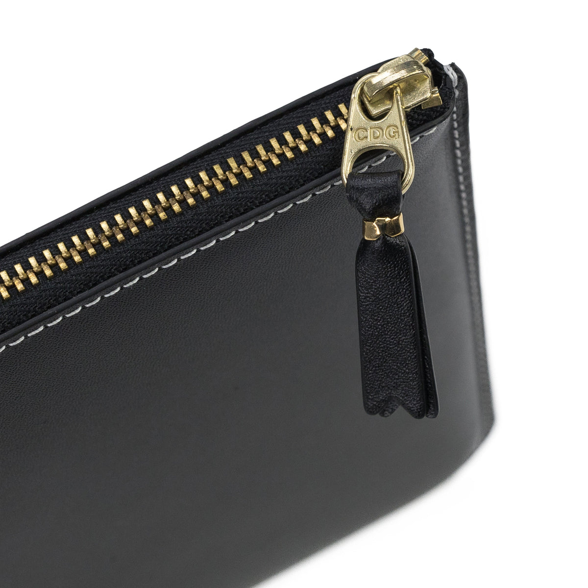 Black Cotton Wreath Wallet