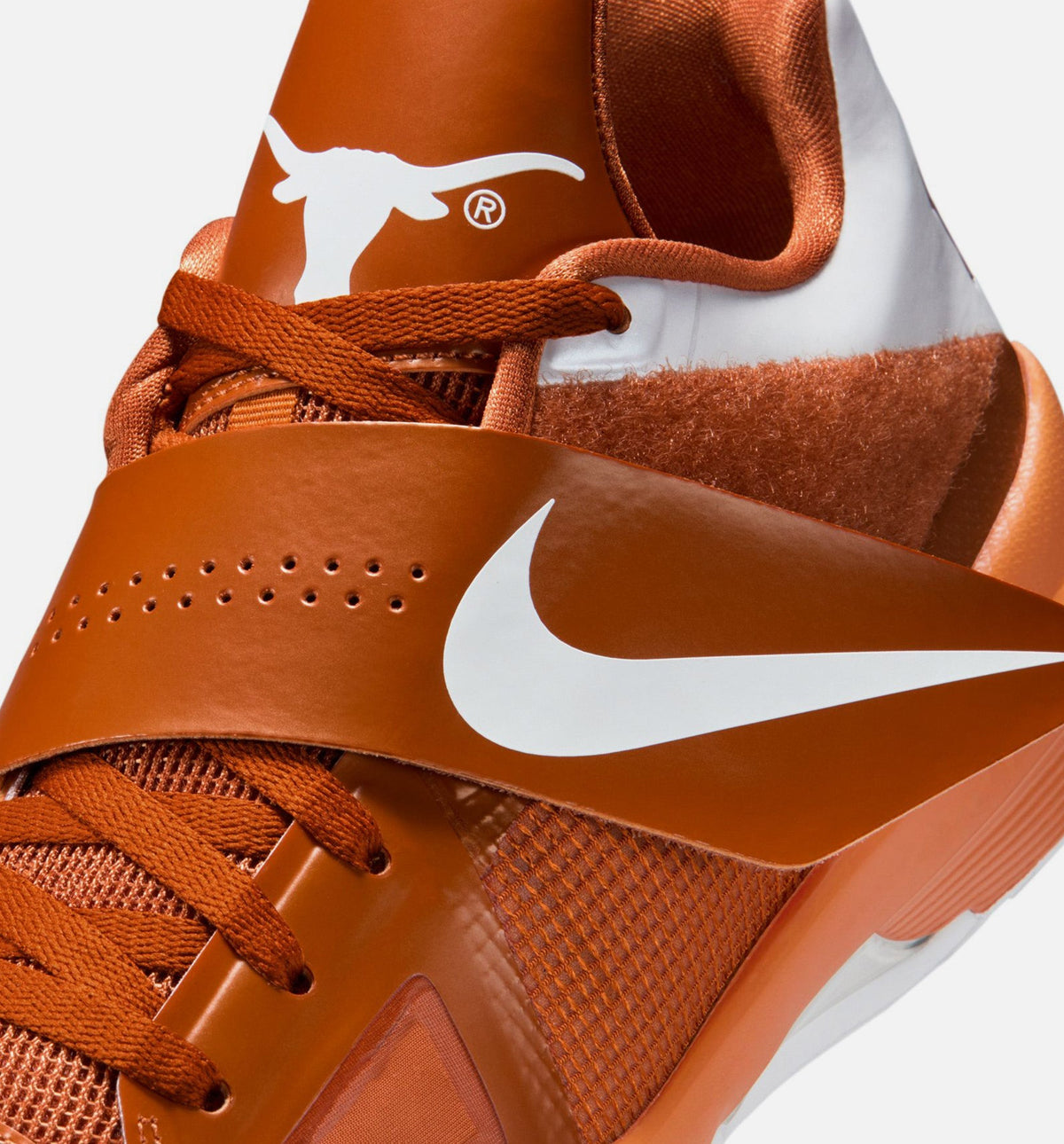 Zoom KD 4 Texas Longhorns Men's Lifestyle Shoe – Desert Orange/White
