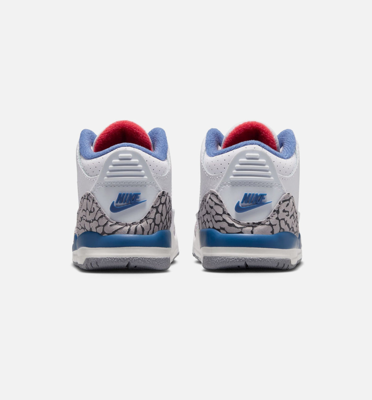Air Jordan 3 Retro OG True Blue | Infant/Toddler Lifestyle Shoe | White/Fire Red/True Blue