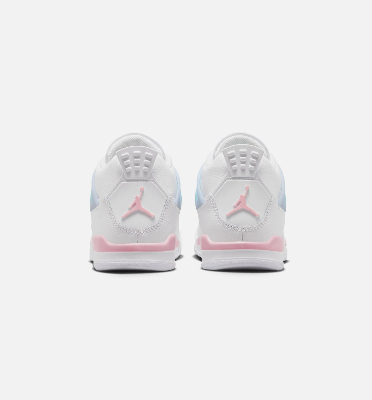 Air Jordan 4 Retro Medium Soft Pink – Preschool Lifestyle Shoe in White/Medium Soft Pink/Half Blue