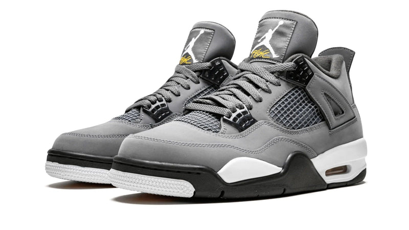 Air Jordan 4 Retro 'Cool Grey' – Cool Grey & White AJ4 with Full Design Architecture & All-Day Versatility