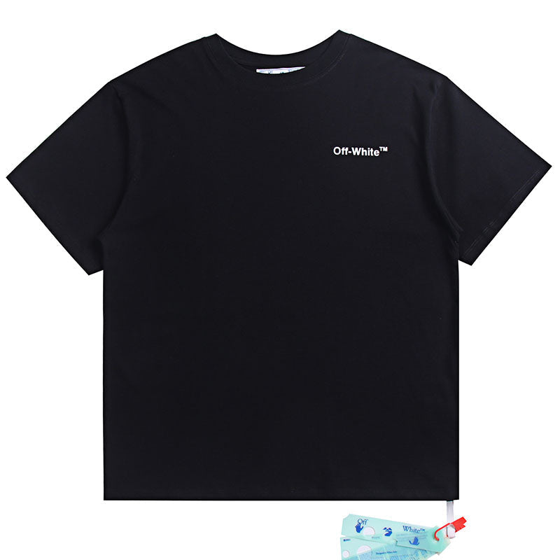 Off-White Oil Painting Series Patterns T-Shirt