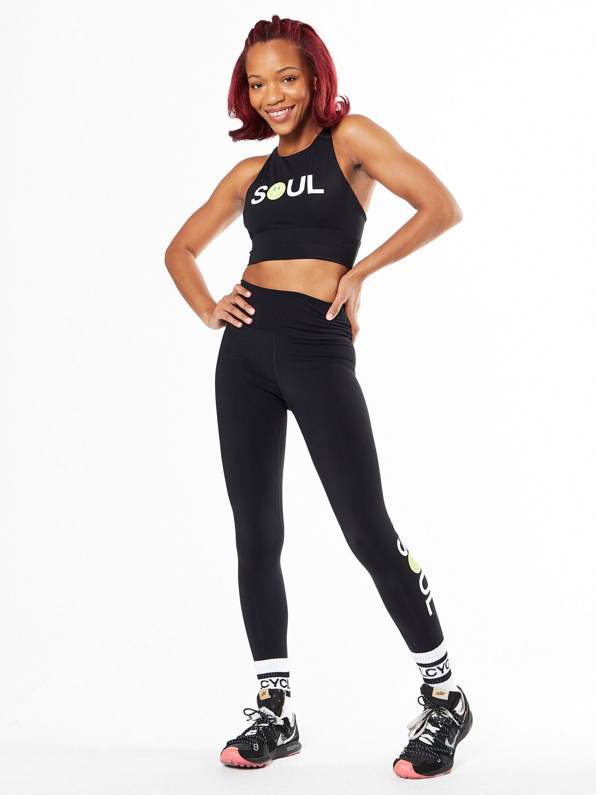 HIGHNECK PODIUM BRA BLACK