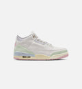 Air Jordan 3 Retro Sail And Jade Aura Men's Shoes - Sail Jade Aura Iced Carmine