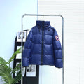 Canada Goose Hooded Glossy Puffer Jacket