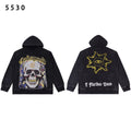 Godspeed Skull Sun Graphic Hoodie