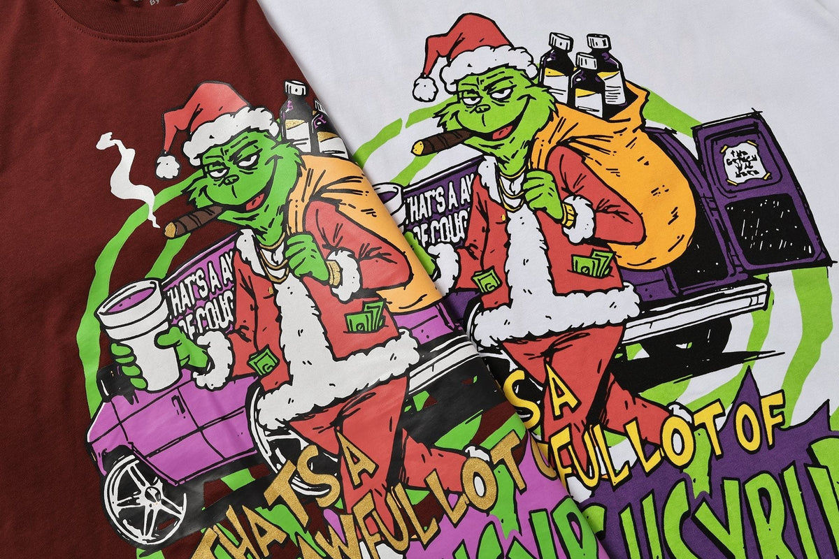THAT'S A AWFUL LOT OF COUGH SYRUP Christmas Graphic Short-Sleeve T-Shirt