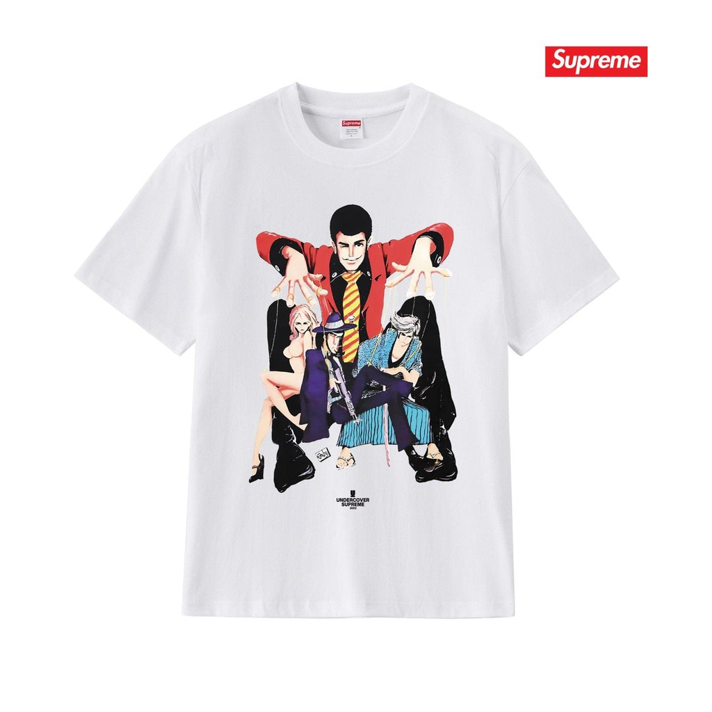 Supreme Anime Character Graphic T-Shirt