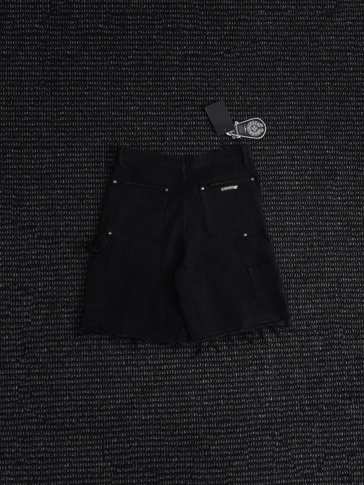 Chrome Hearts Black Utility Shorts