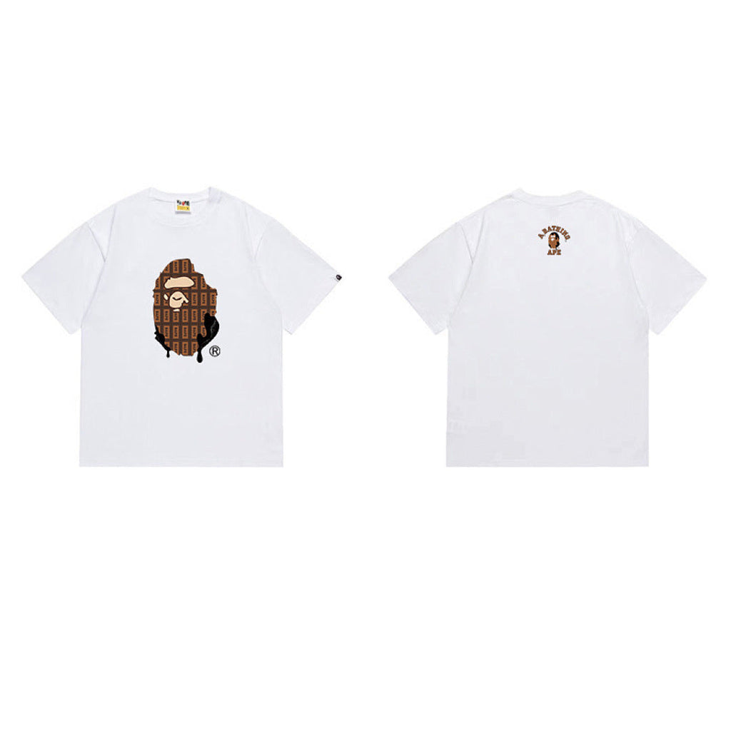 BAPE Ape Head Graphic Streetwear T-Shirt