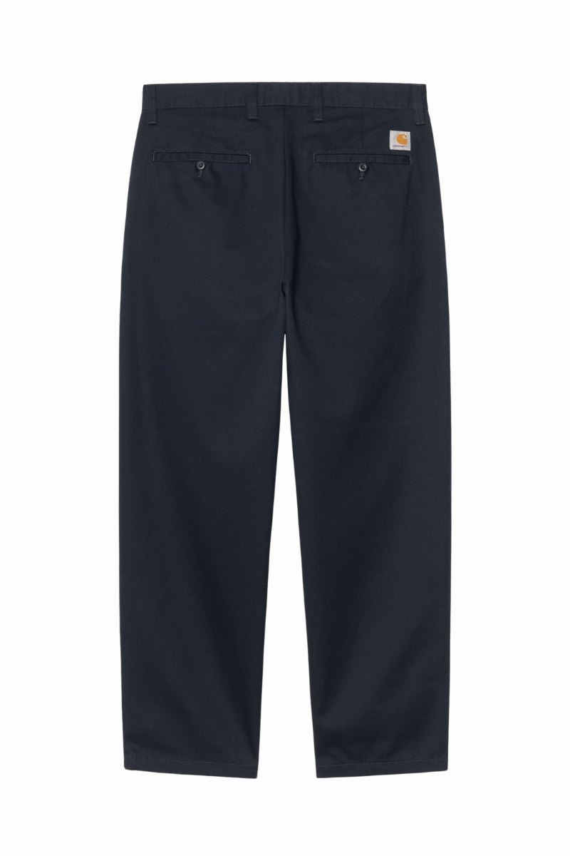 CARHARTT WIP CALDER PANT Dark Navy Rinsed