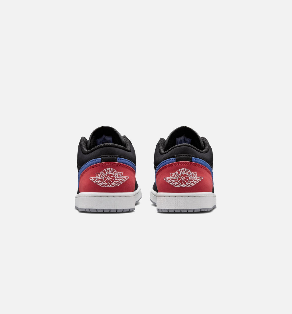 Air Jordan 1 Low Men's Sneakers - Black / Summit White / True Blue / Varsity Red