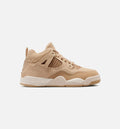 Air Jordan 4 Retro Cozy Girl Preschool Lifestyle Shoes - Hemp/Light Orewood Brown