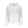 Calvin Klein Cotton-Blend Logo Sweatshirt — White